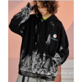 Men's hanging dye gradient men's sportswear with logo